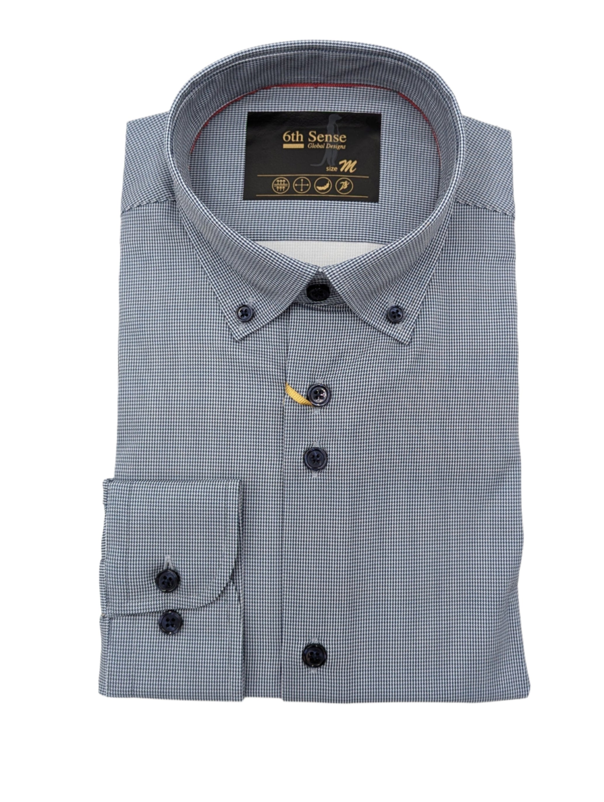 Perform 22 Dark Navy / White Pattern Shirt