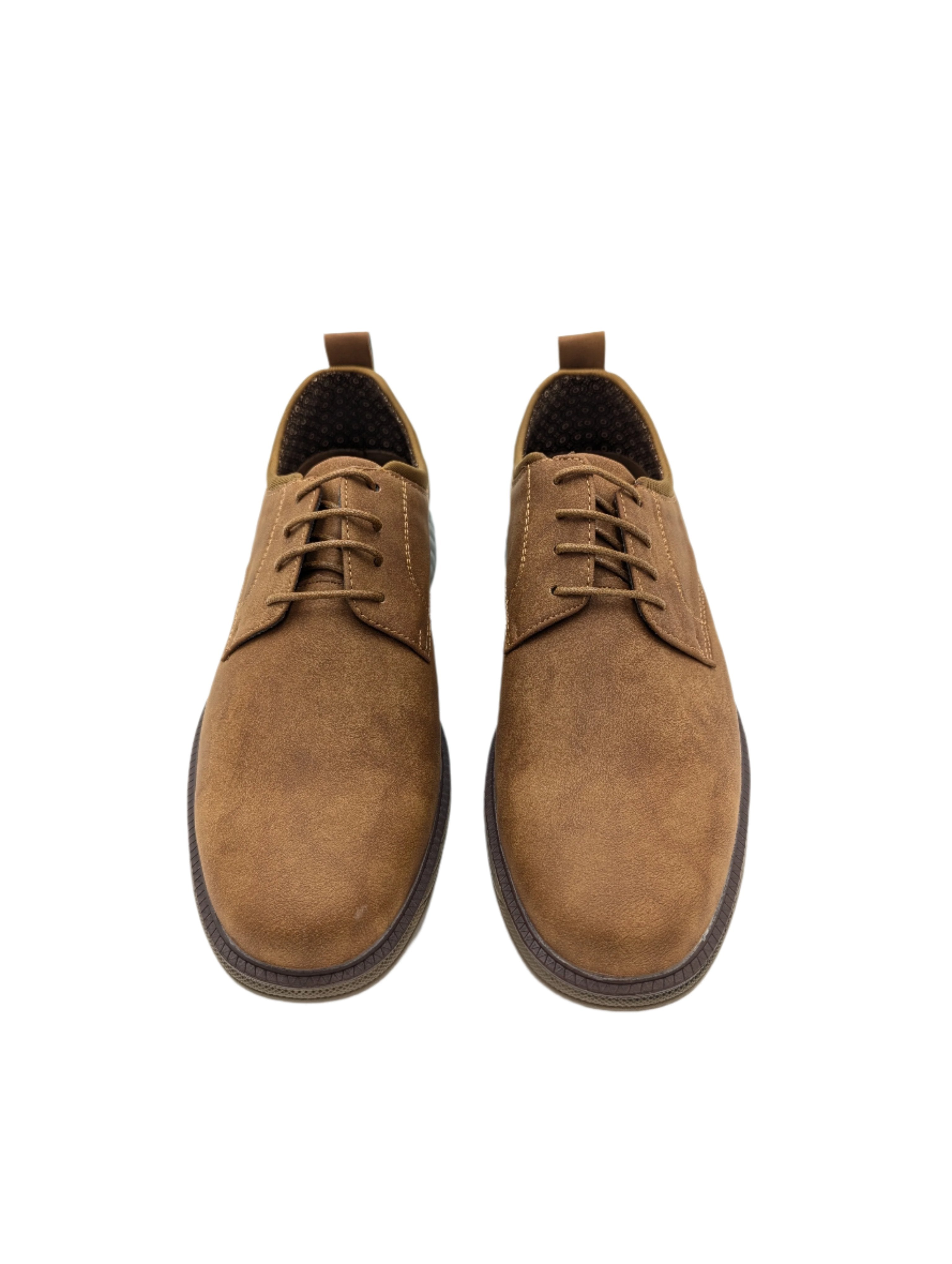 Verve Mens Lace Camel Shoe-Front view