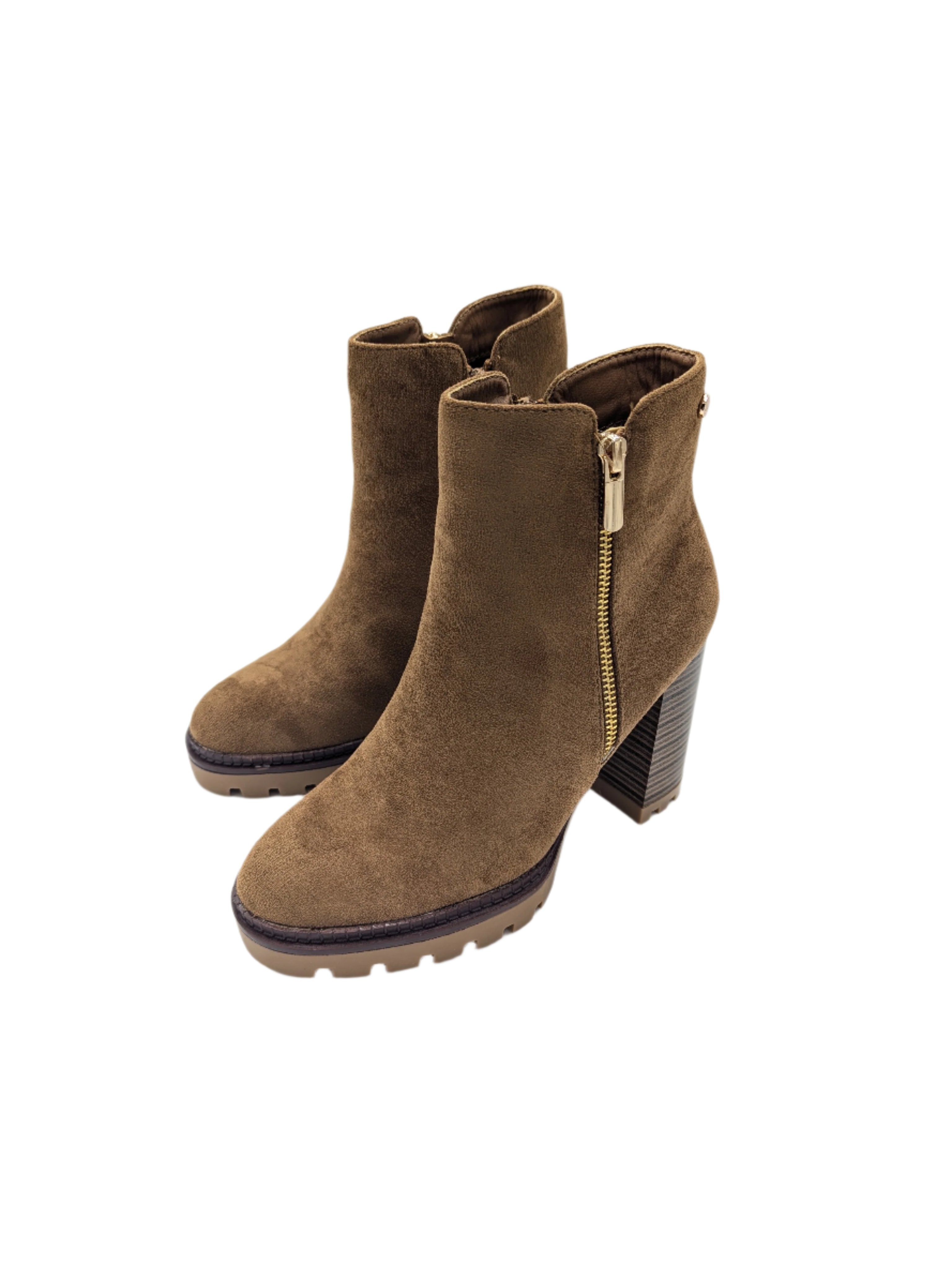 Kama Tan Boot-Left side view