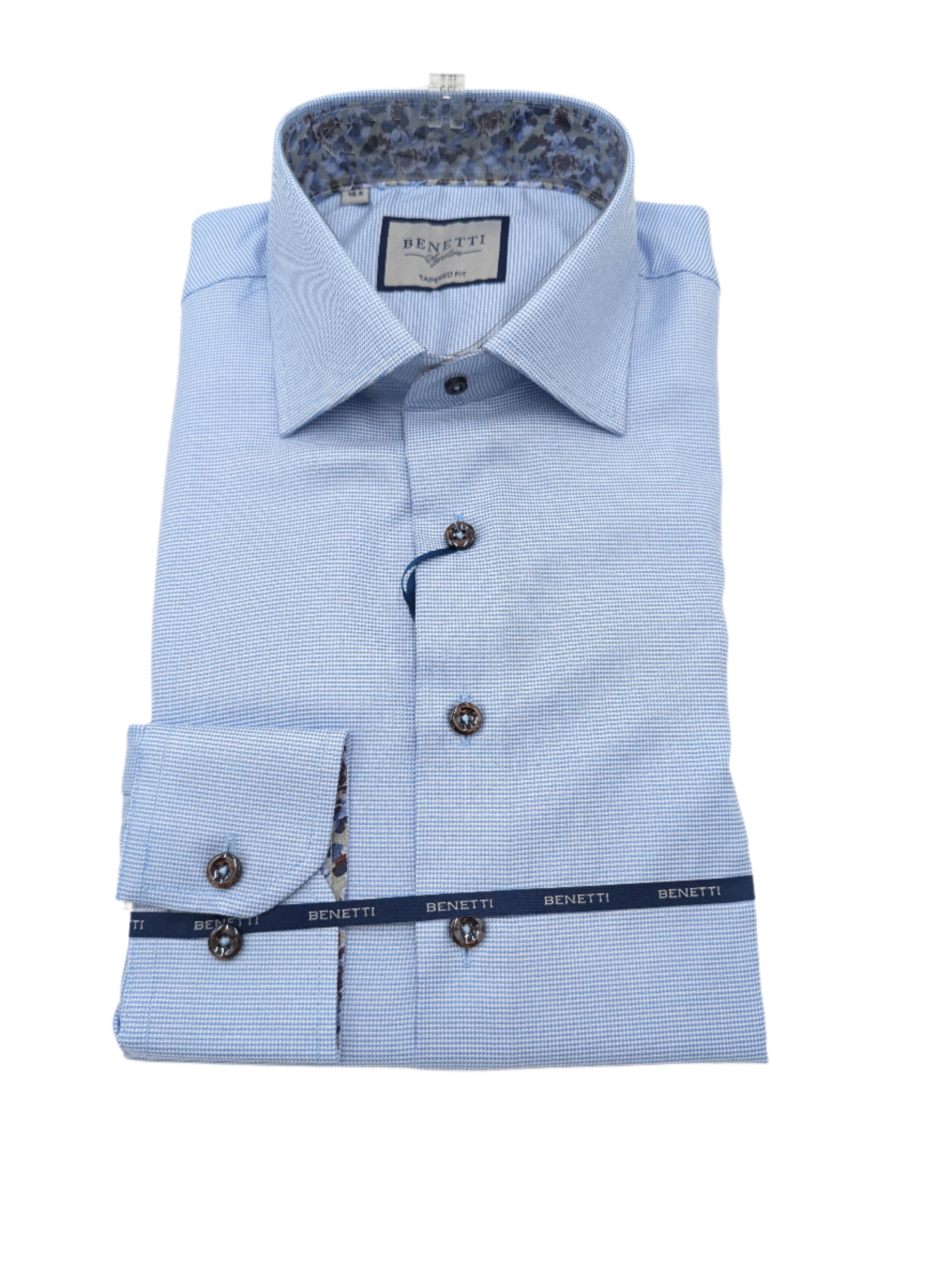 BENETTI Keith Sky Shirt Sky front view