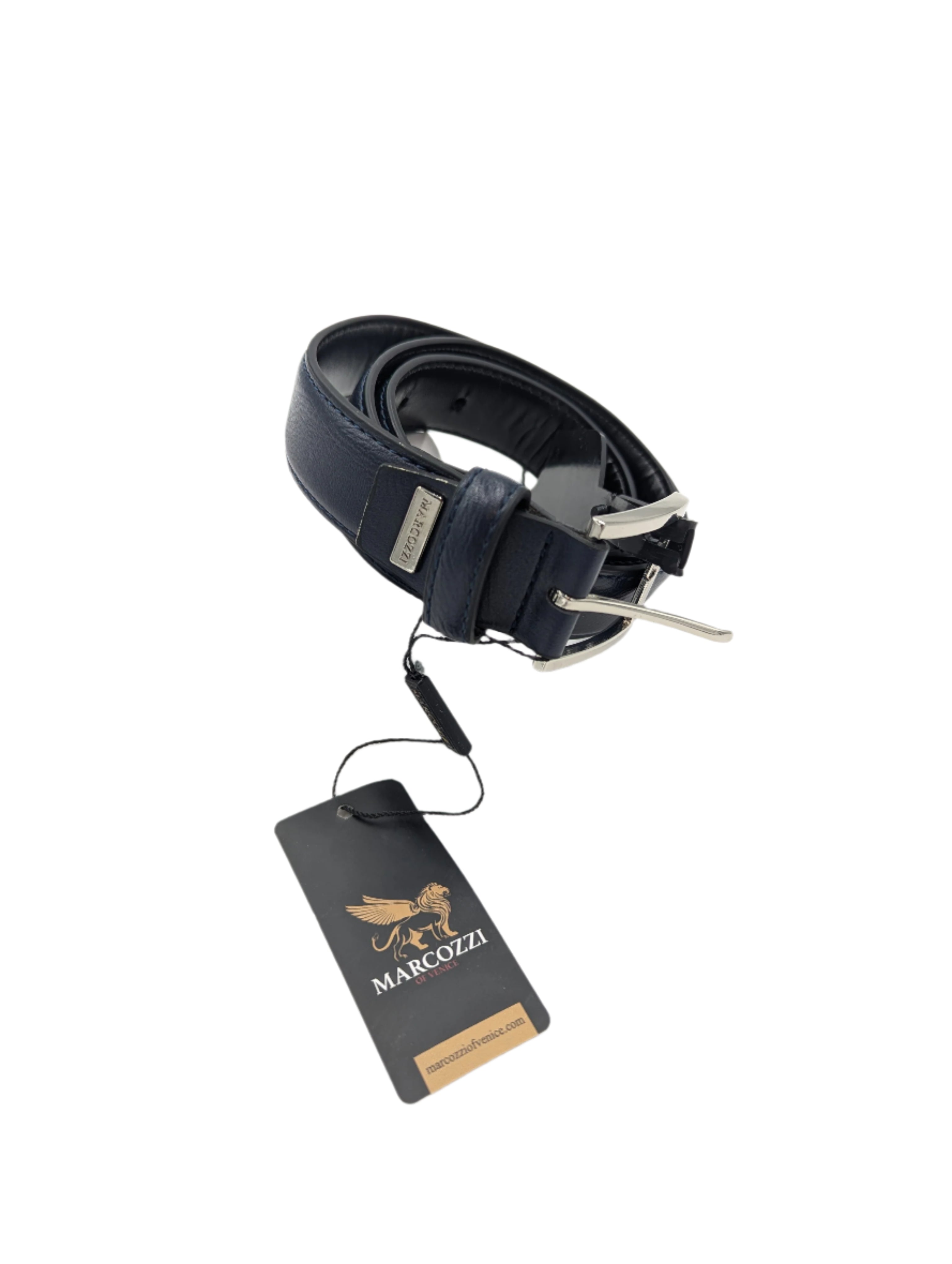 Marcozzi Boyswear Gozo Kid Boy Navy Belt MIDNIGHT BLUE model front view