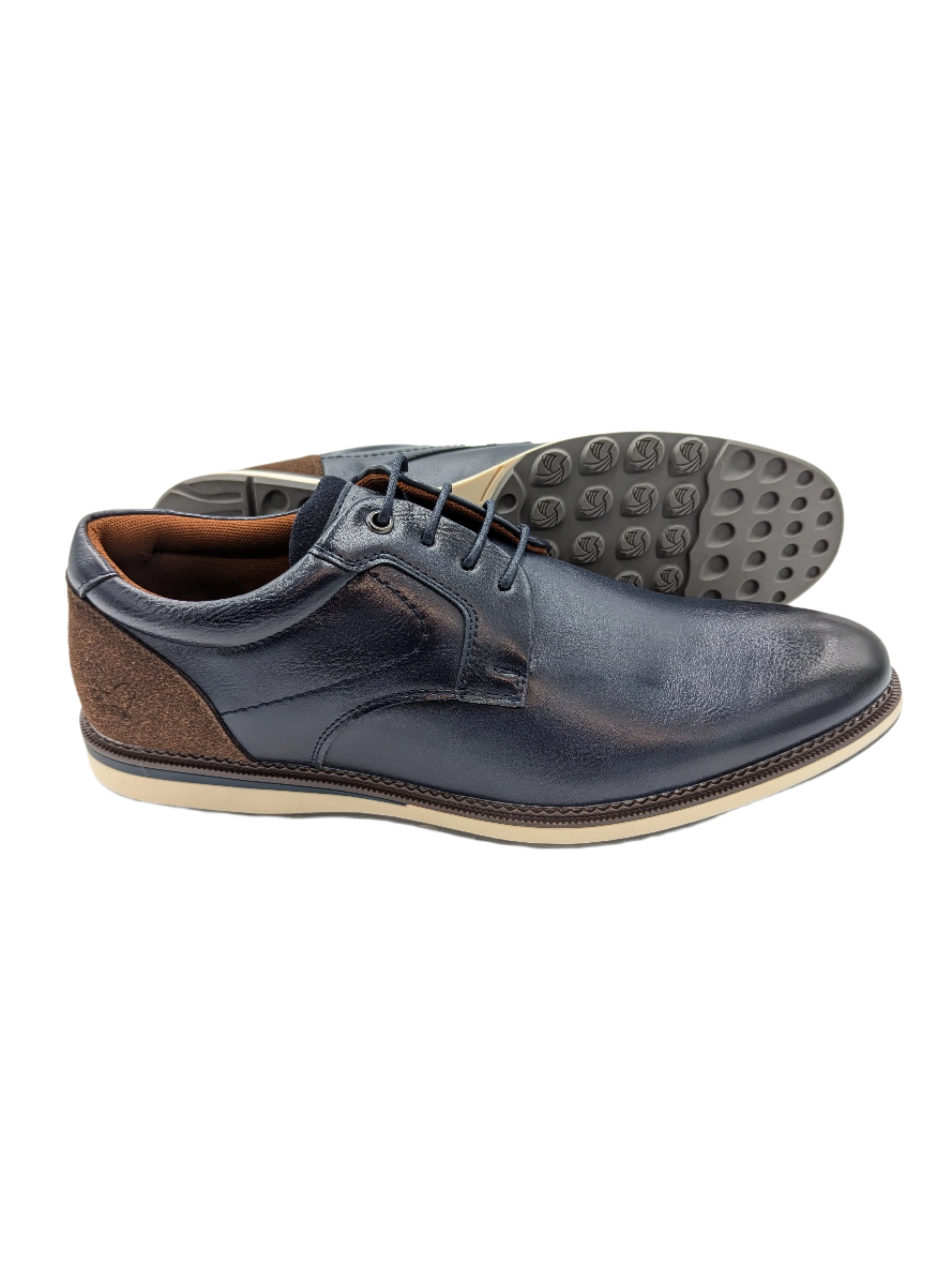 Marcozzi Santiago Midnight Blue Shoe MIDNIGHT BLUE model front view