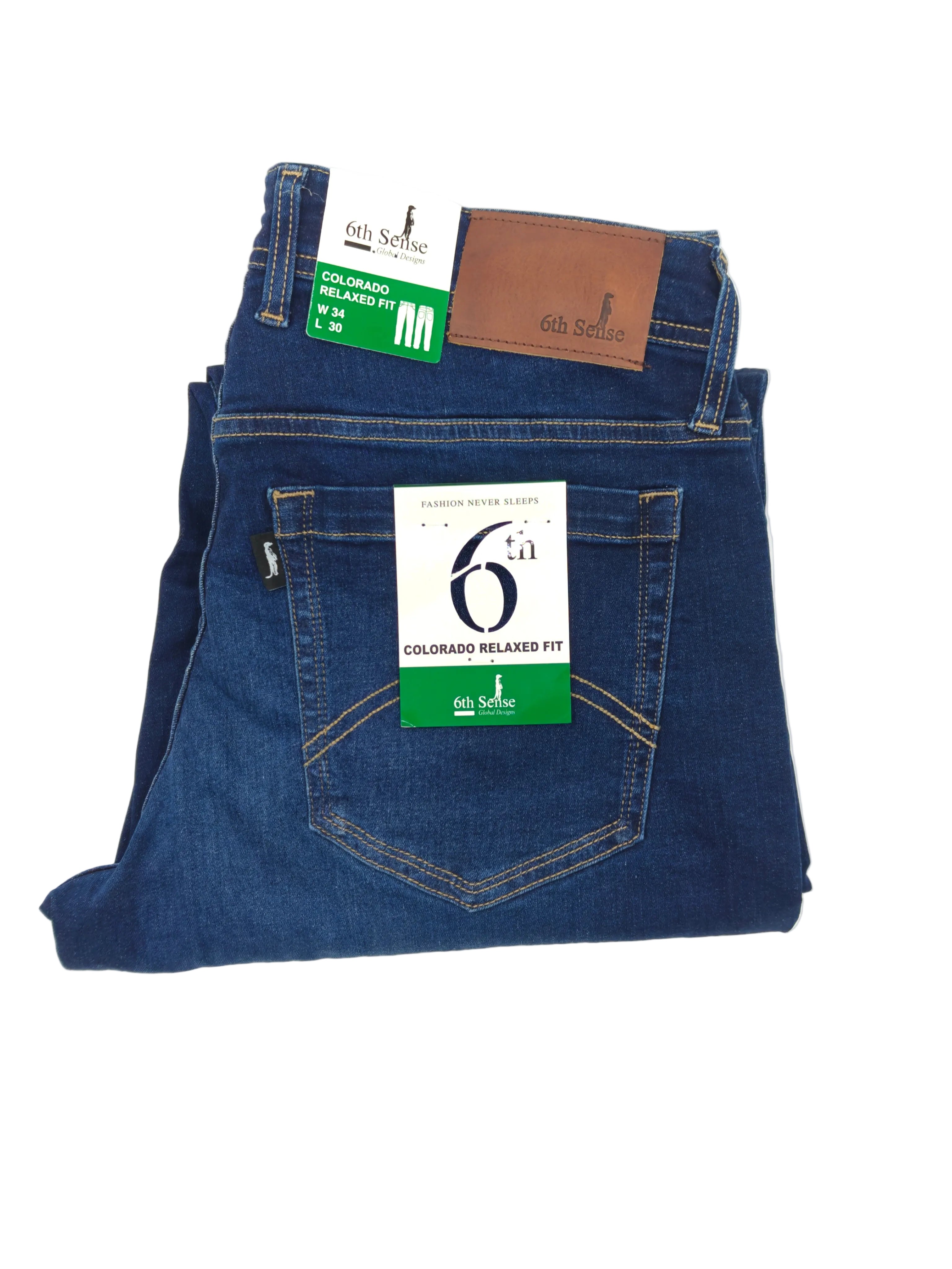 6TH SENSE Colorado Marine Relaxed Fit Bootcut Jeans MARINE detail view