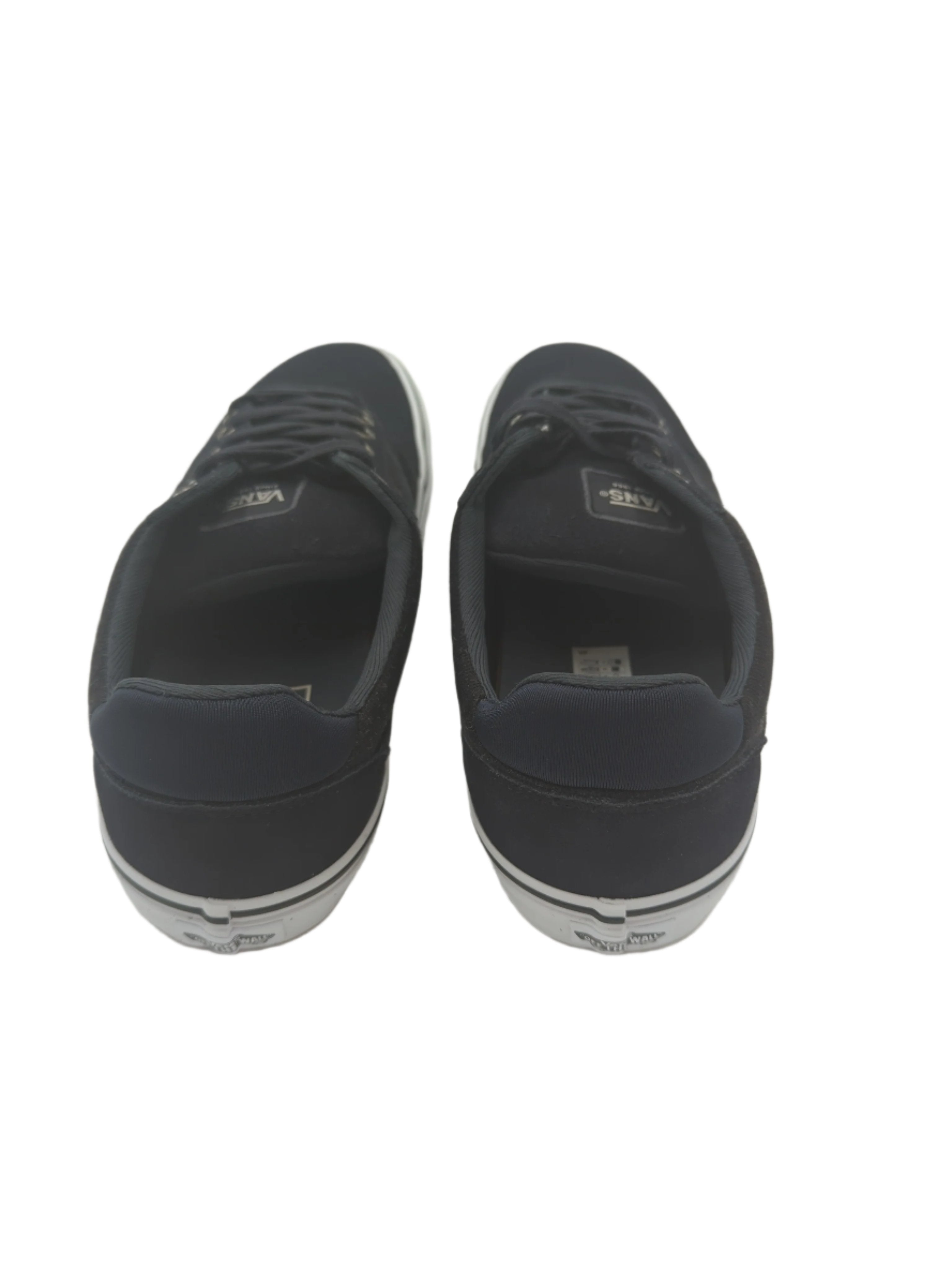 VANS Ward Deluxe Grey Knit Sneaker Grey back view