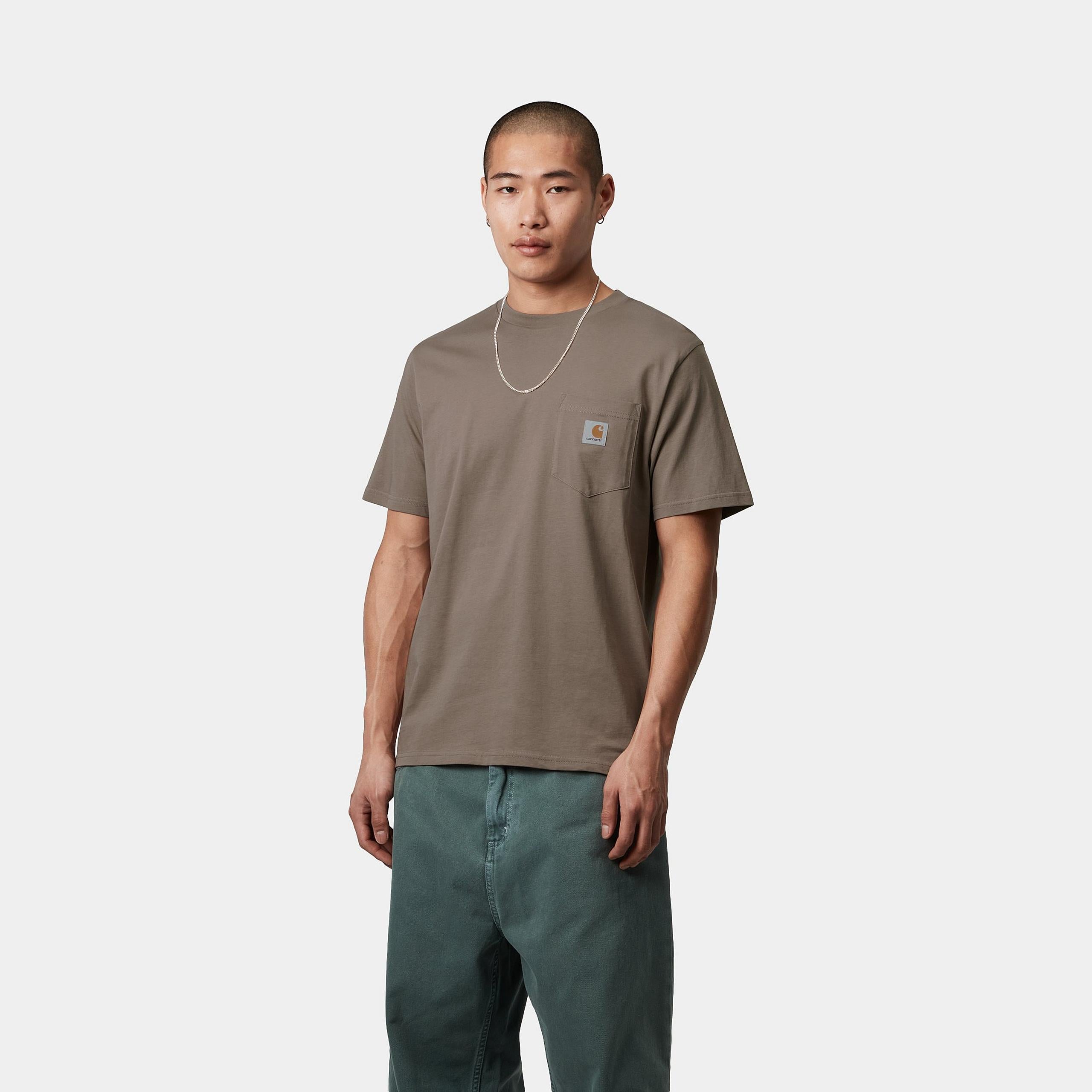 Carhartt WIP Short Sleeve Pocket T-Shirt-Branch Branch front view