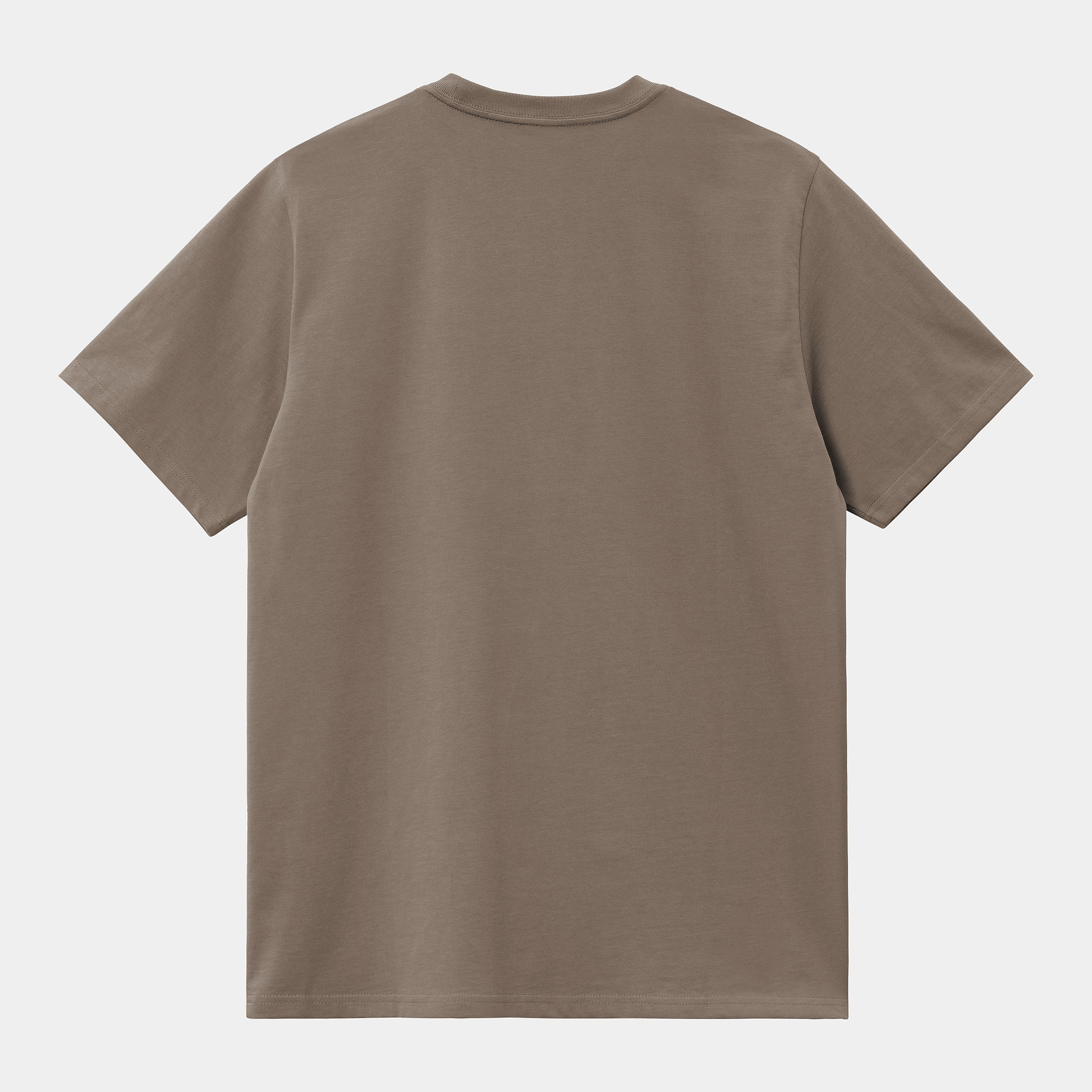 Men's Short Sleeve Pocket T-Shirt-Branch-Ghost Back View