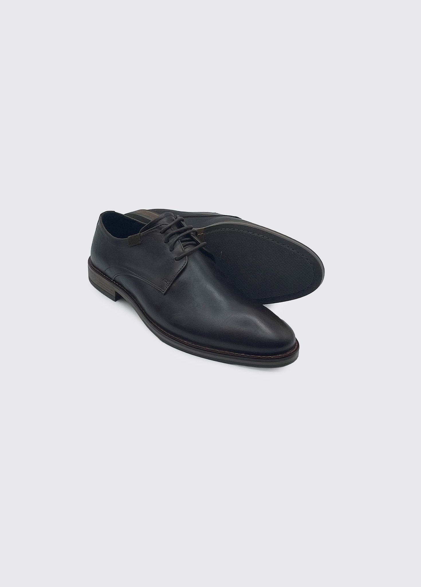 Dubarry Sherlock Lace Up Mahogany Shoe Mahogany model front view
