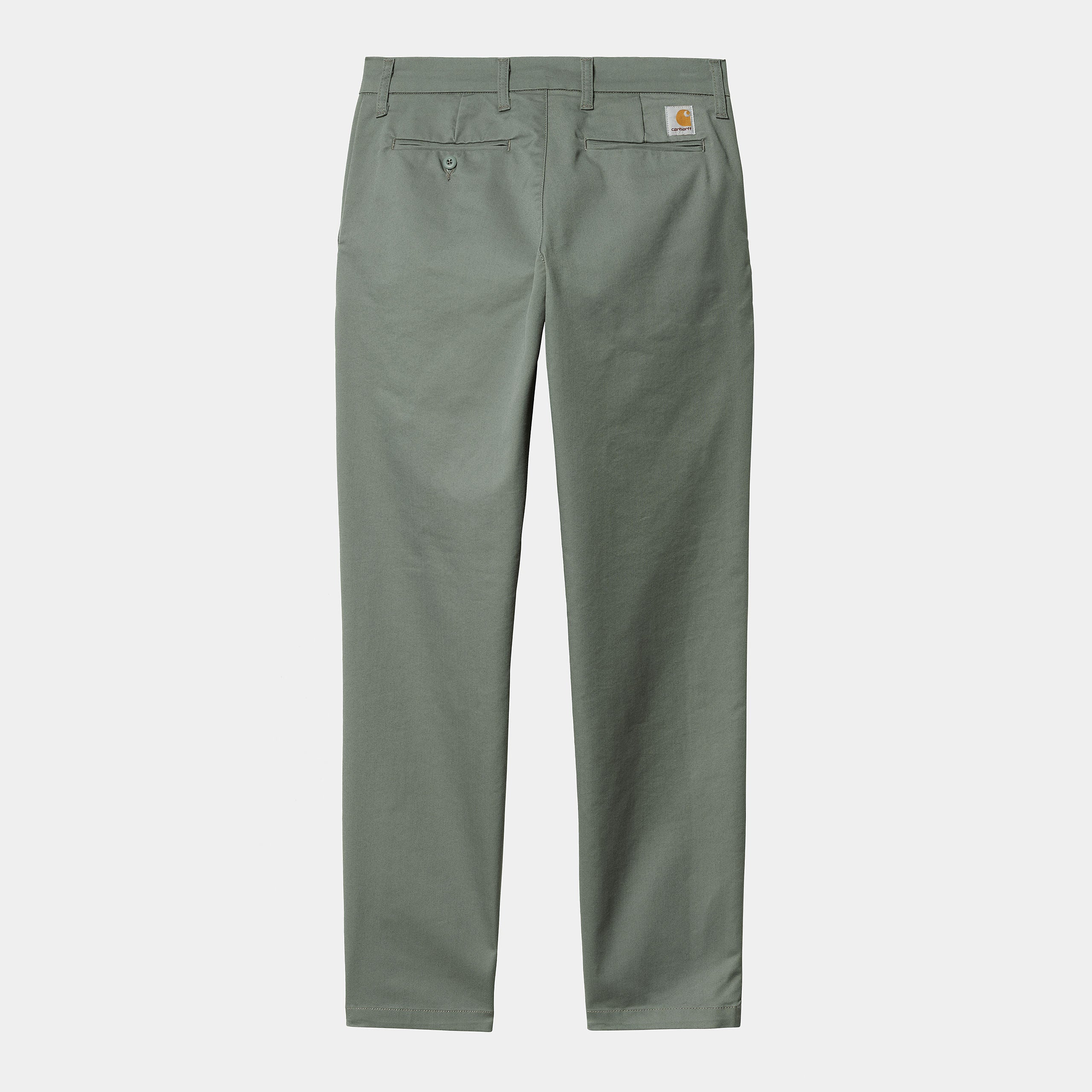 Carhartt WIP Sid Pant-Smoke Green Smoke Green model front view