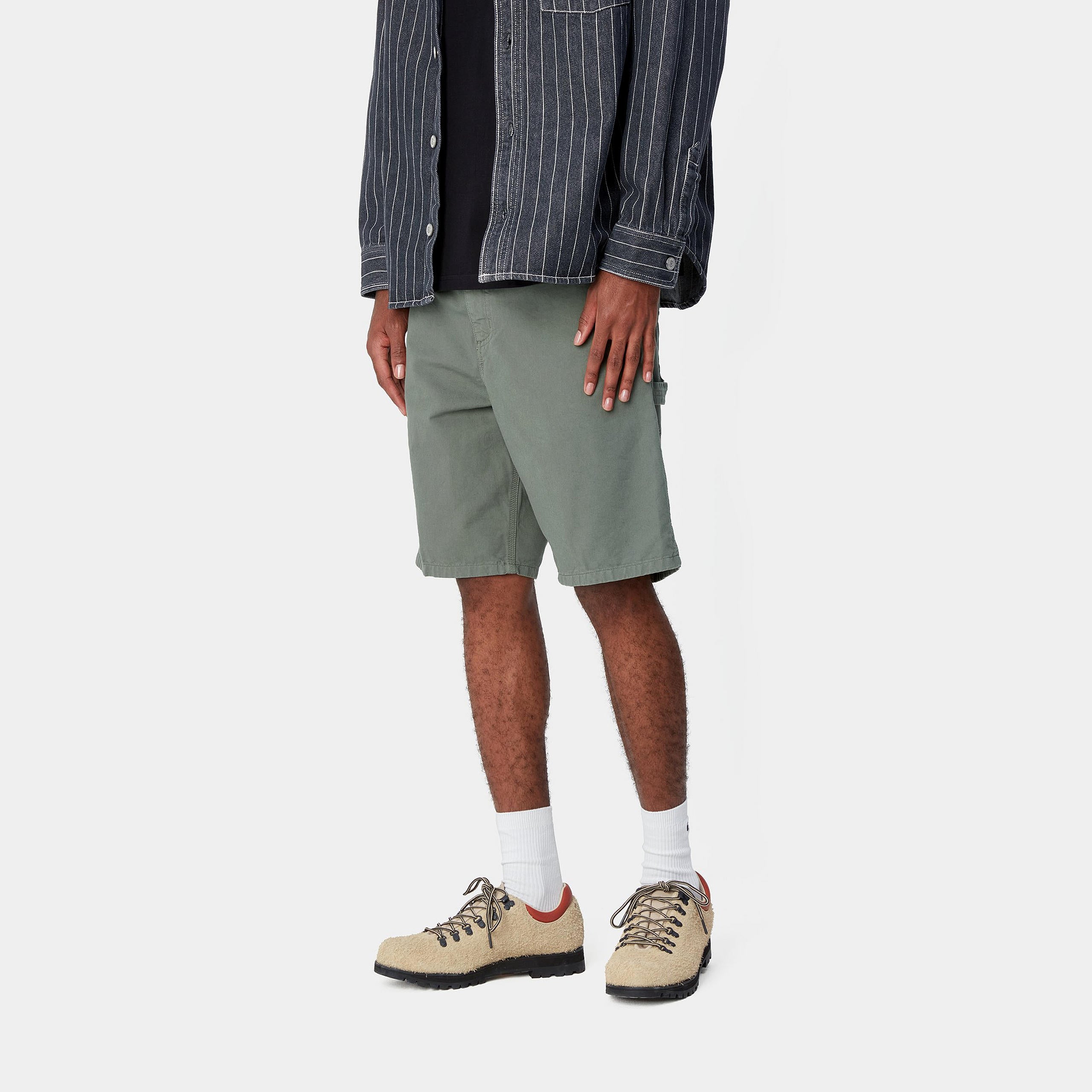 Carhartt WIP Single Knee Short-Park Park detail view