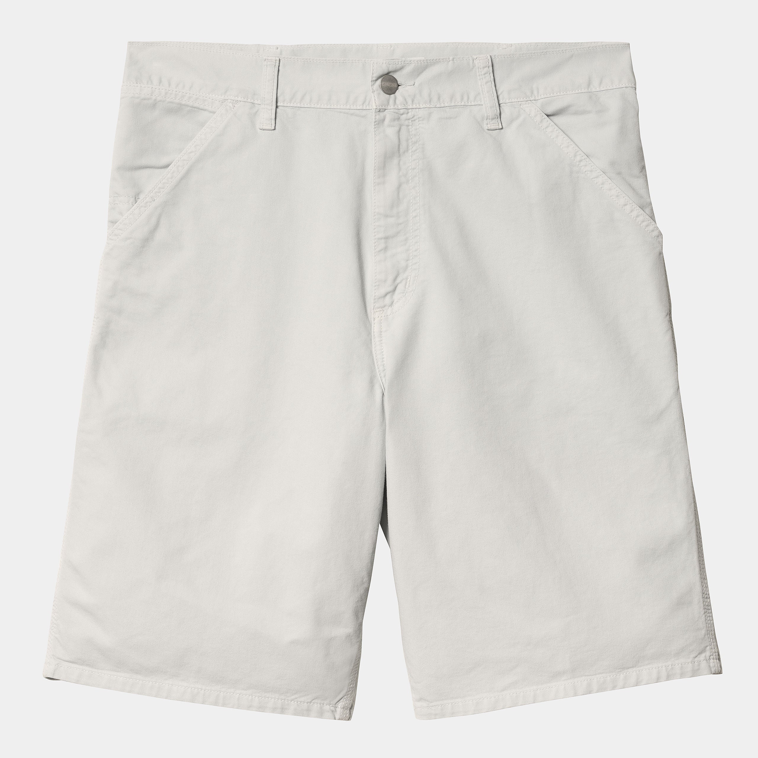 Single Knee Short-Sonic Silver-Front detail