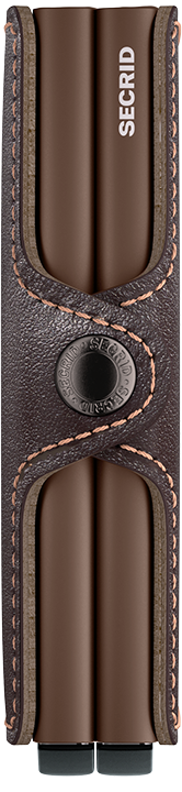 SECRID Secrid Original Chocolate Twinwallet Chocolate model front view