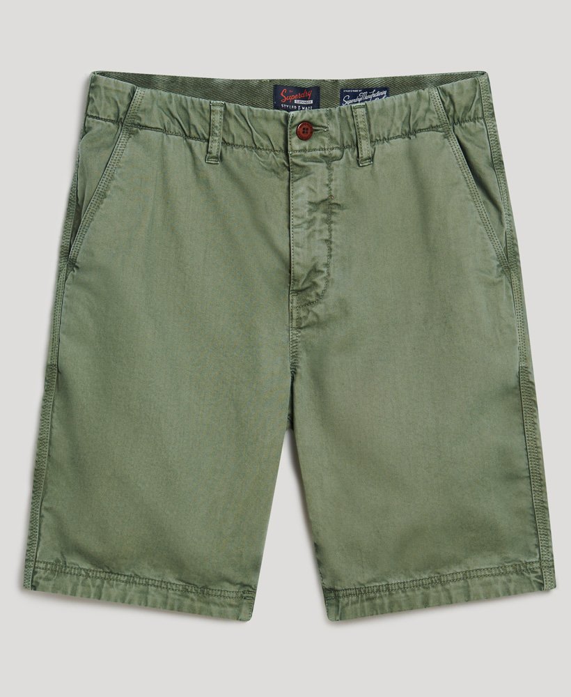 SUPERDRY Vintage International Short-Sage Sage front view
