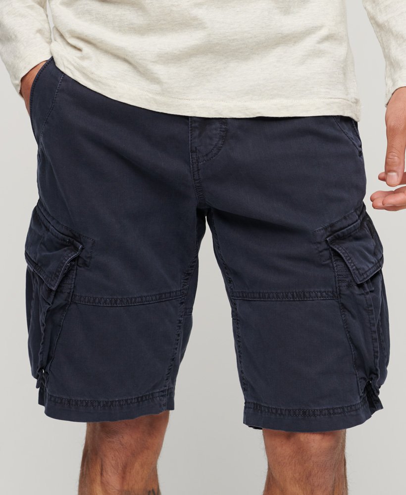 Men's Core Cargo Short-Eclipse Navy-Model Front View