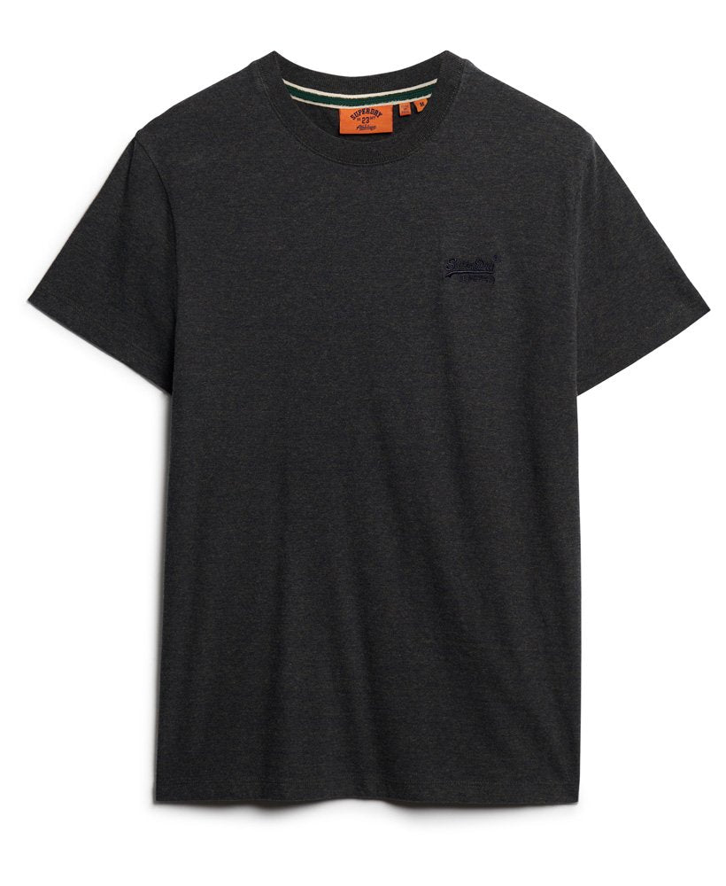 Essential Logo Tee-Eclipse Navy/Olive Feeder