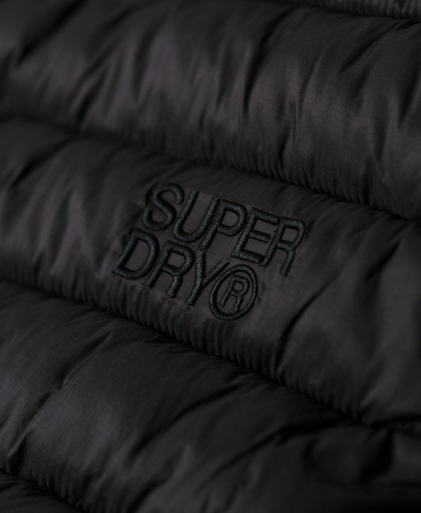 SUPERDRY Fuji Sport Padded Gilet-Black BLACK detail view