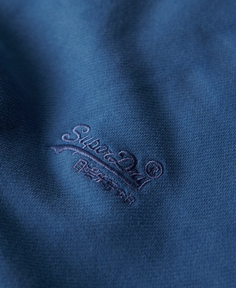 SUPERDRY Essential Logo Crew Sweatshirt-Moonlight blue Moonlight blue model front view
