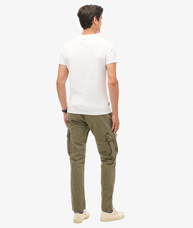 Core Cargo Pant-Chive Green-Back view