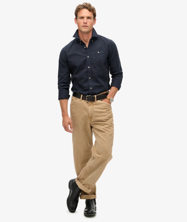 SUPERDRY Merchant Shirt-Eclipse Navy Eclipse Navy alternate view