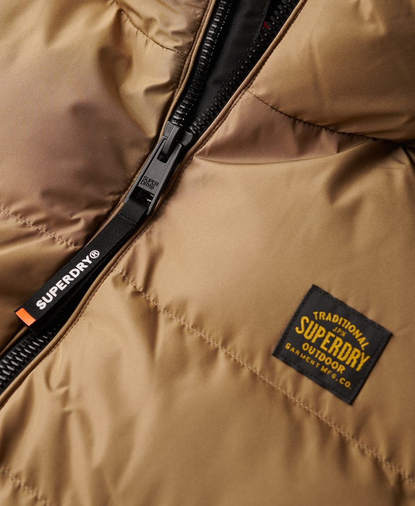 Sports Puffer Rock Stone Gilet-Zip view