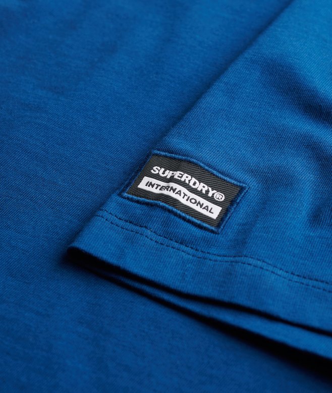 Men's City Tee-Pilot Mid Blue-Tab Logo View