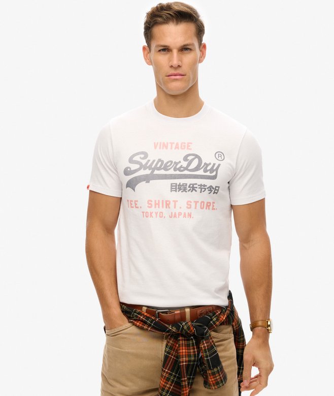 Vintage Logo Heritage Relaxed Tee-Optic