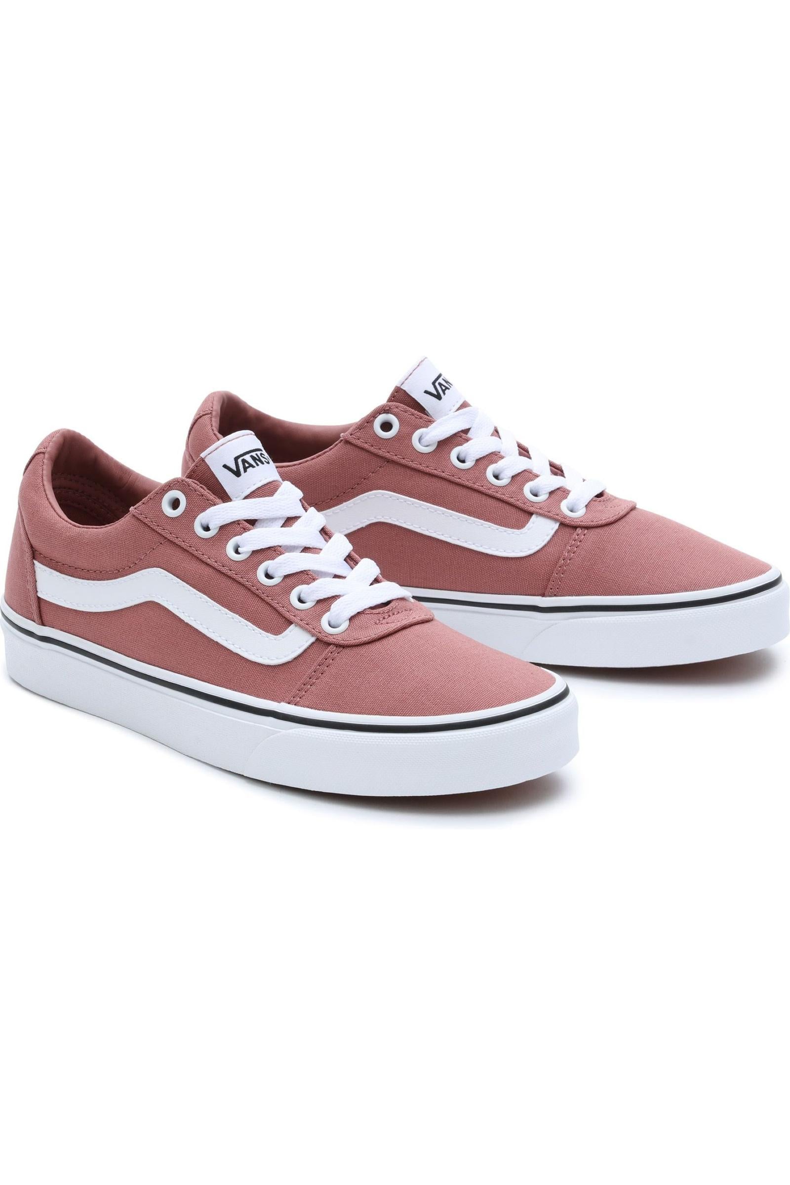 Vans Womens Womens Ward Canvas Night Rose Sneaker Night Rose front view