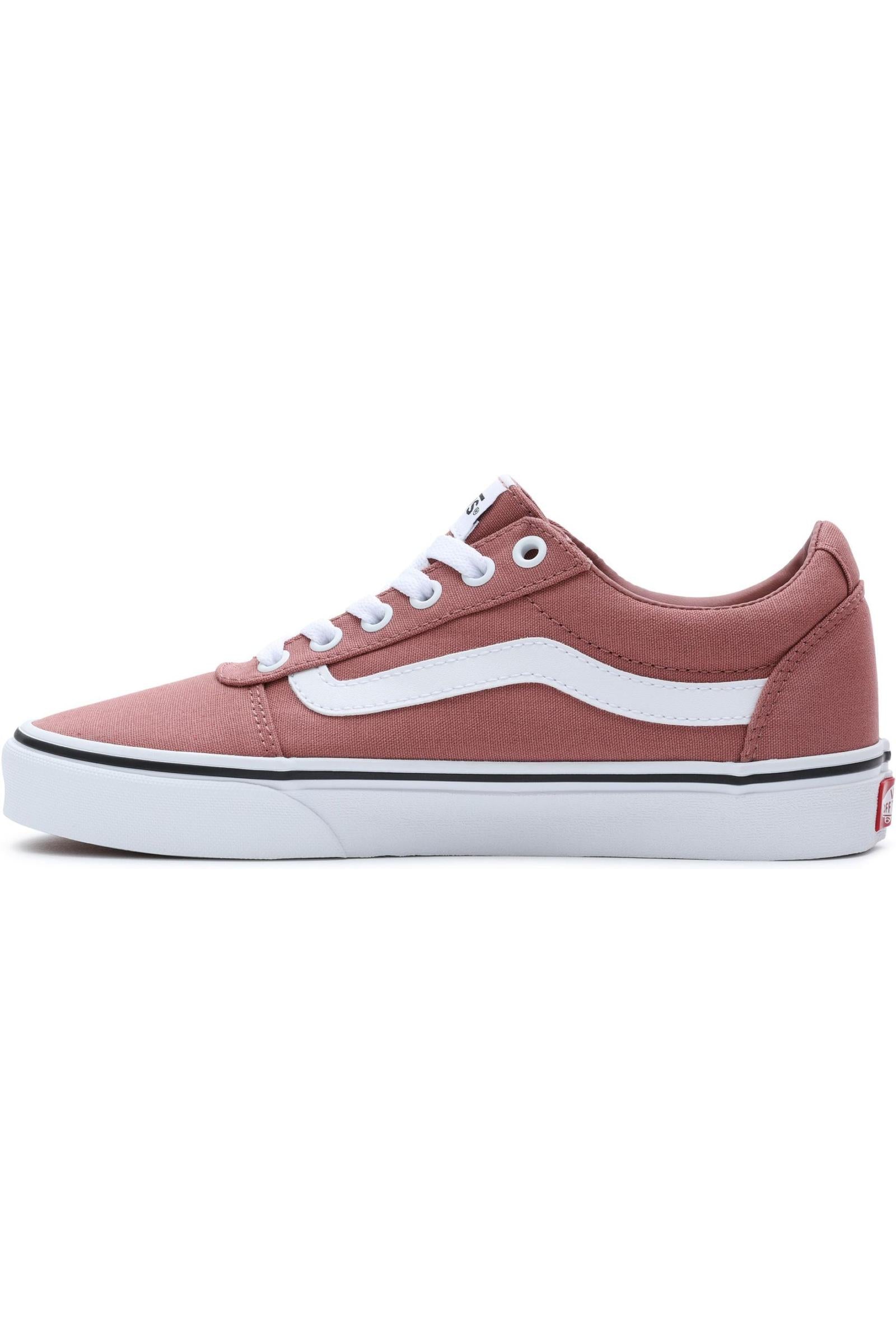 Womens Ward Canvas Night Rose Sneaker-Inside side view