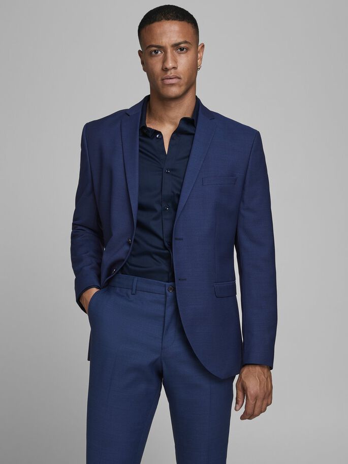 Solaris Blazer Medieval Blue Super Slim