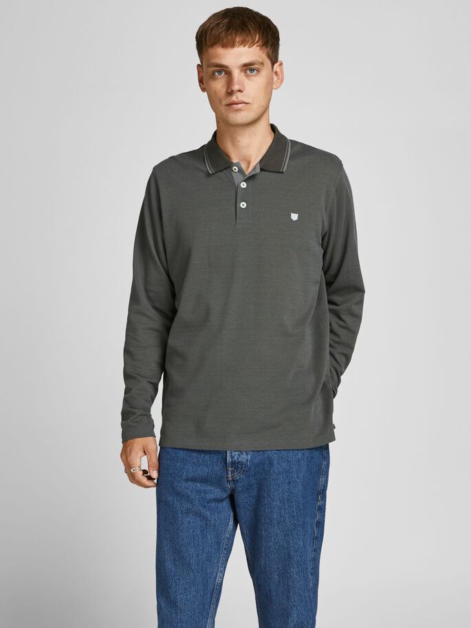 Bluwin Long Sleeve Polo blk