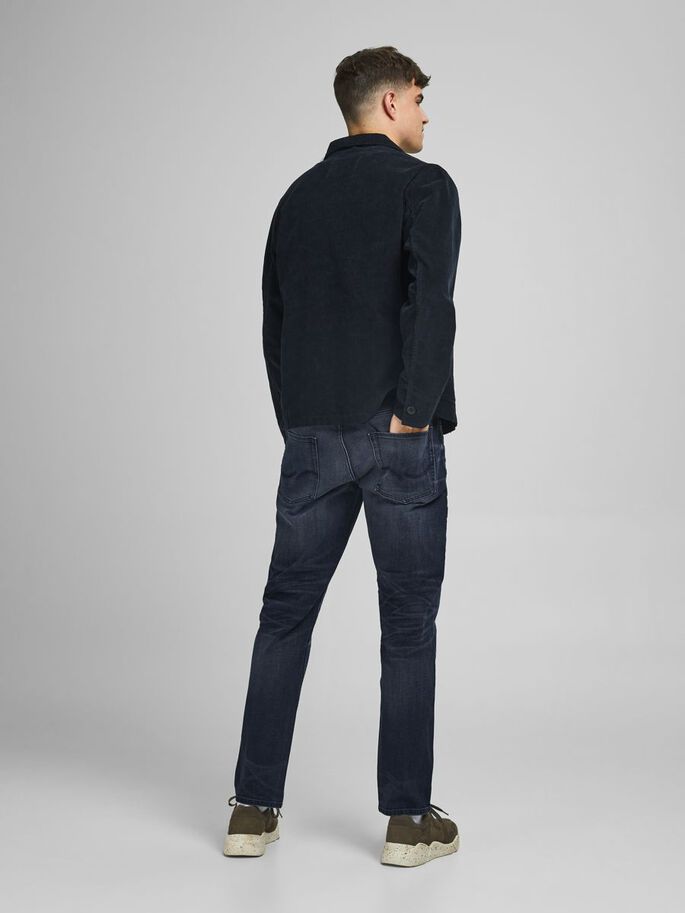 JACK & JONES Mike 511 Comfort Fit Jeans BLUE DENIM model front view
