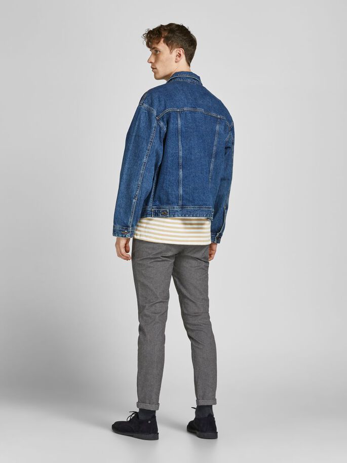 JACK JONES PREMIUM Marco Fury AKM Drizzle Chinos Drizzle detail view