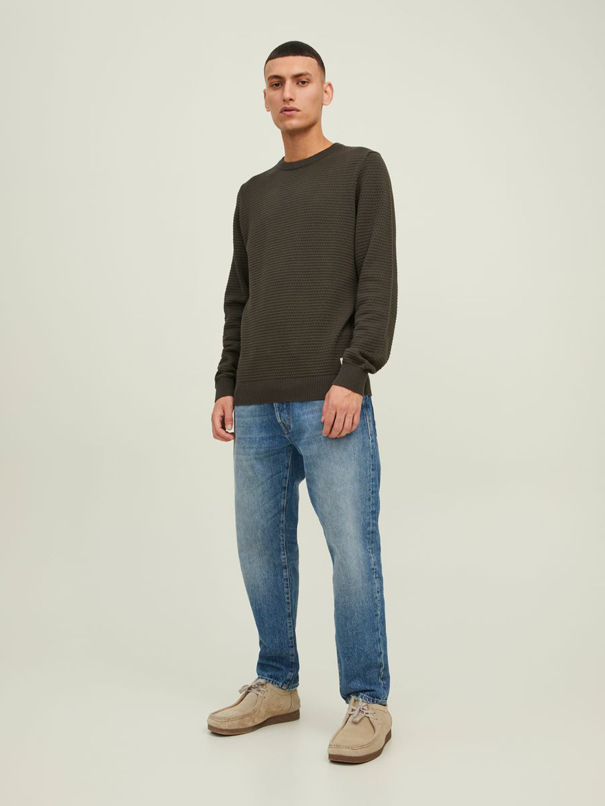 Men's Atlas Knit Crew Neck Rosin