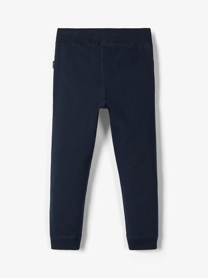 Back view of boys sweatpants