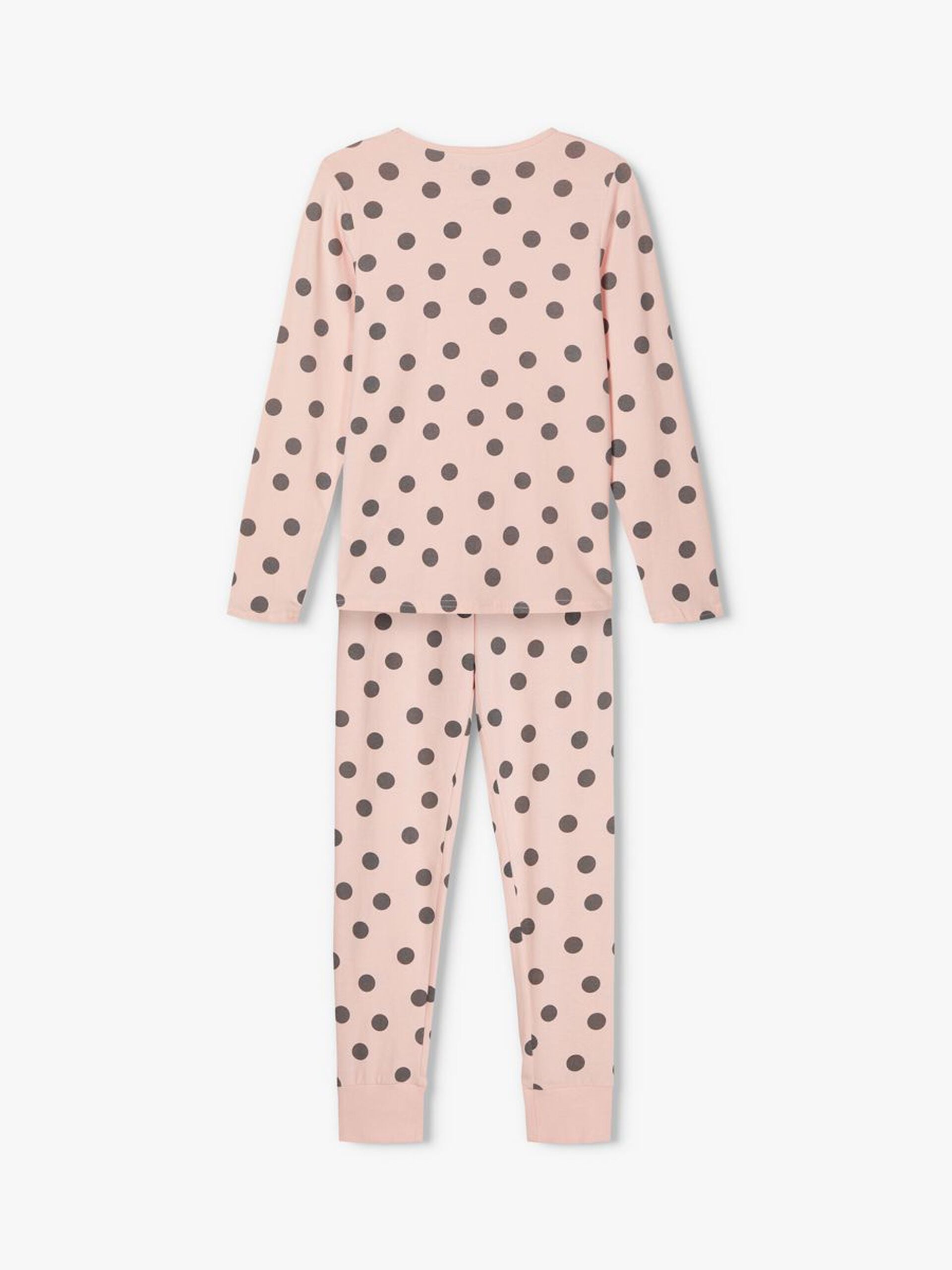 NAME IT Nightset Dots Strawberry Cream model front view