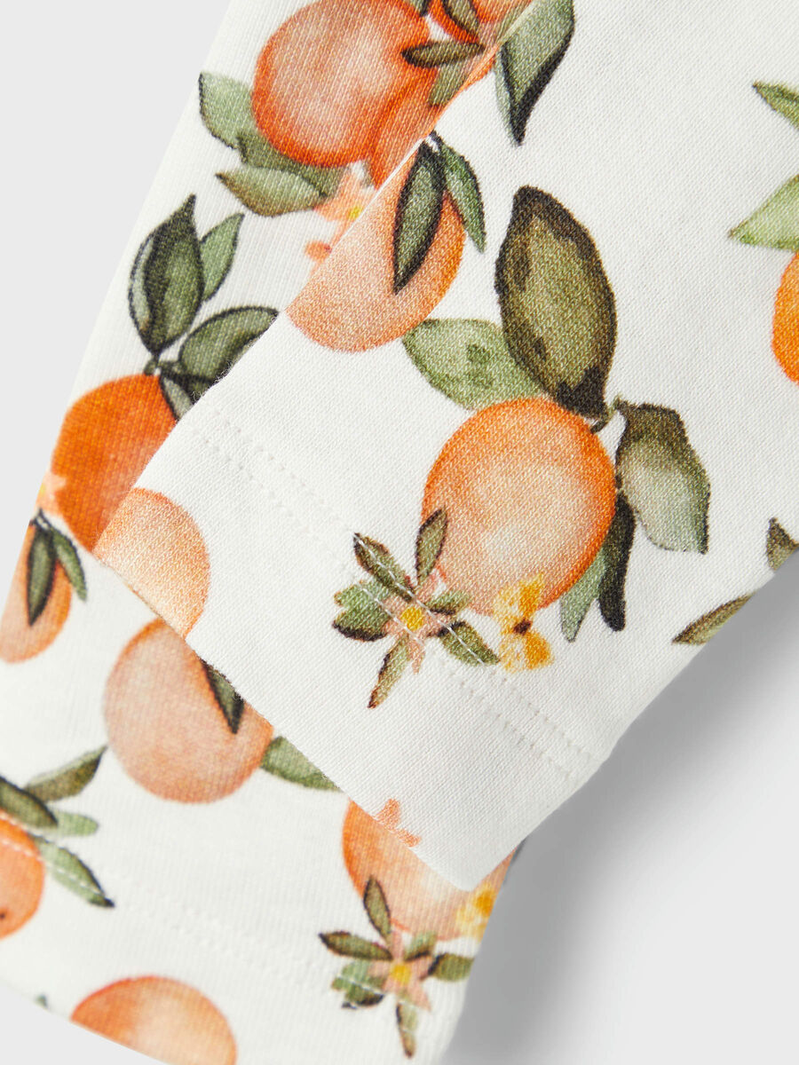 Faline Pattern Legging wht close up