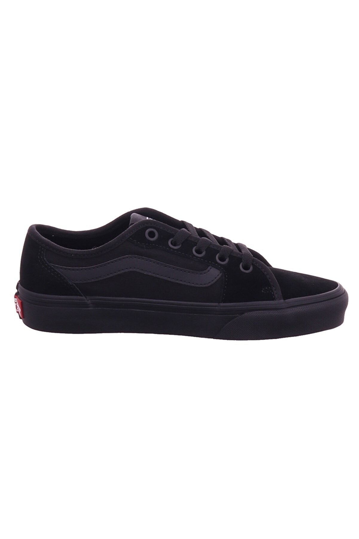Vans Womens WM Filmore Suede/Canvas Black/Black Black/Black front view