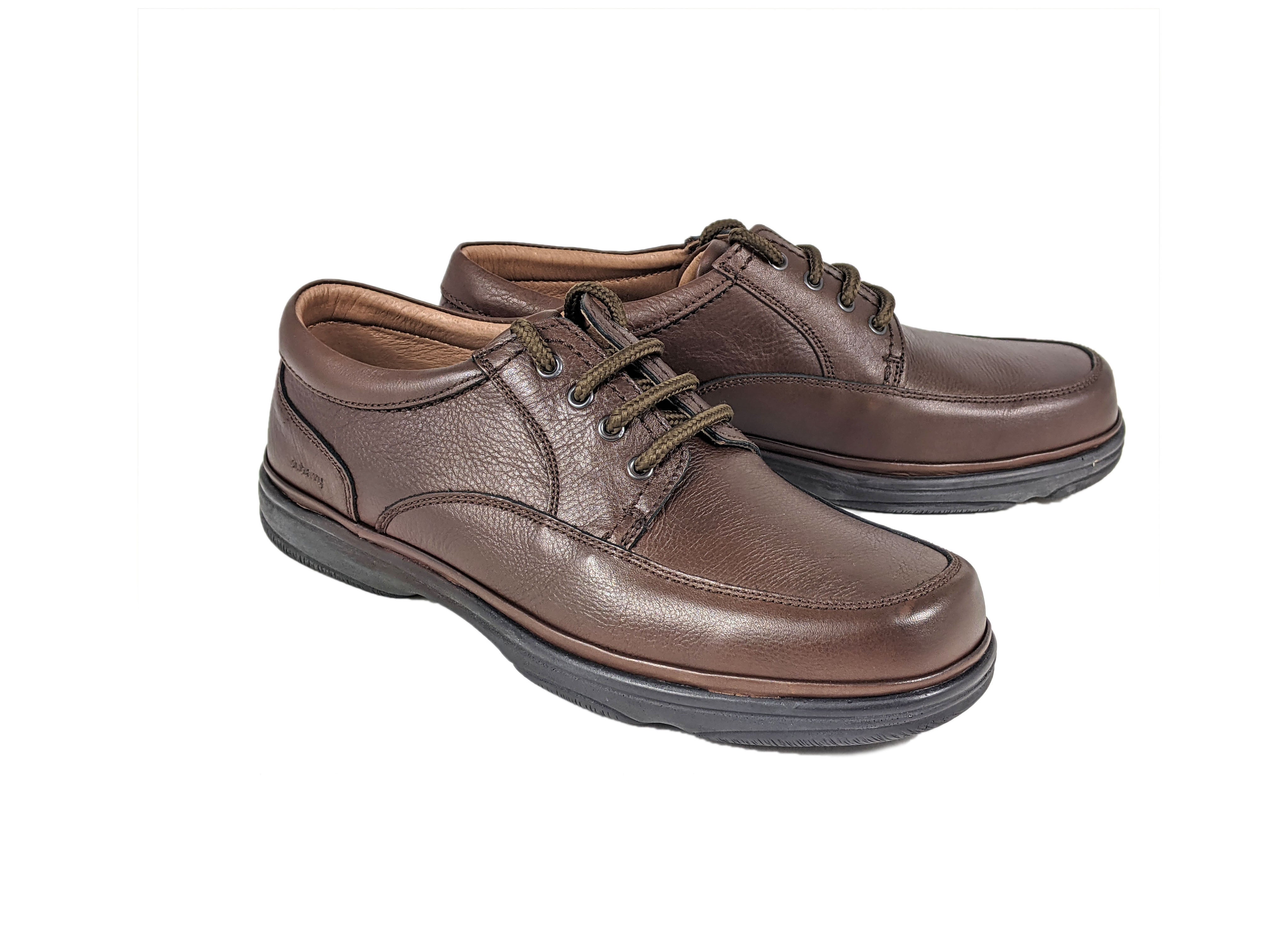 Dubarry Bide Extra Wide Fit Tan Shoe TAN flat front view