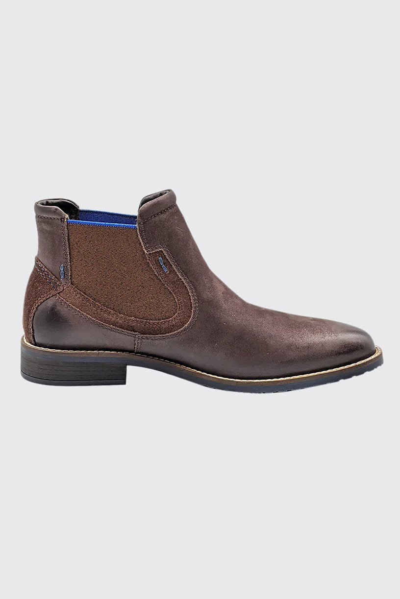 Men's Santos Cigar Slip-On Boot-Side View