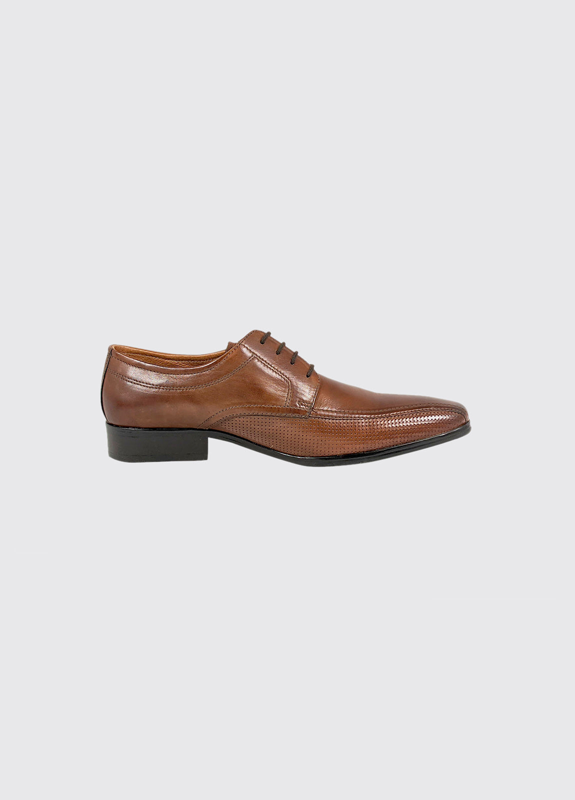 Denzil Tan Lace up Formal Shoe-Side view
