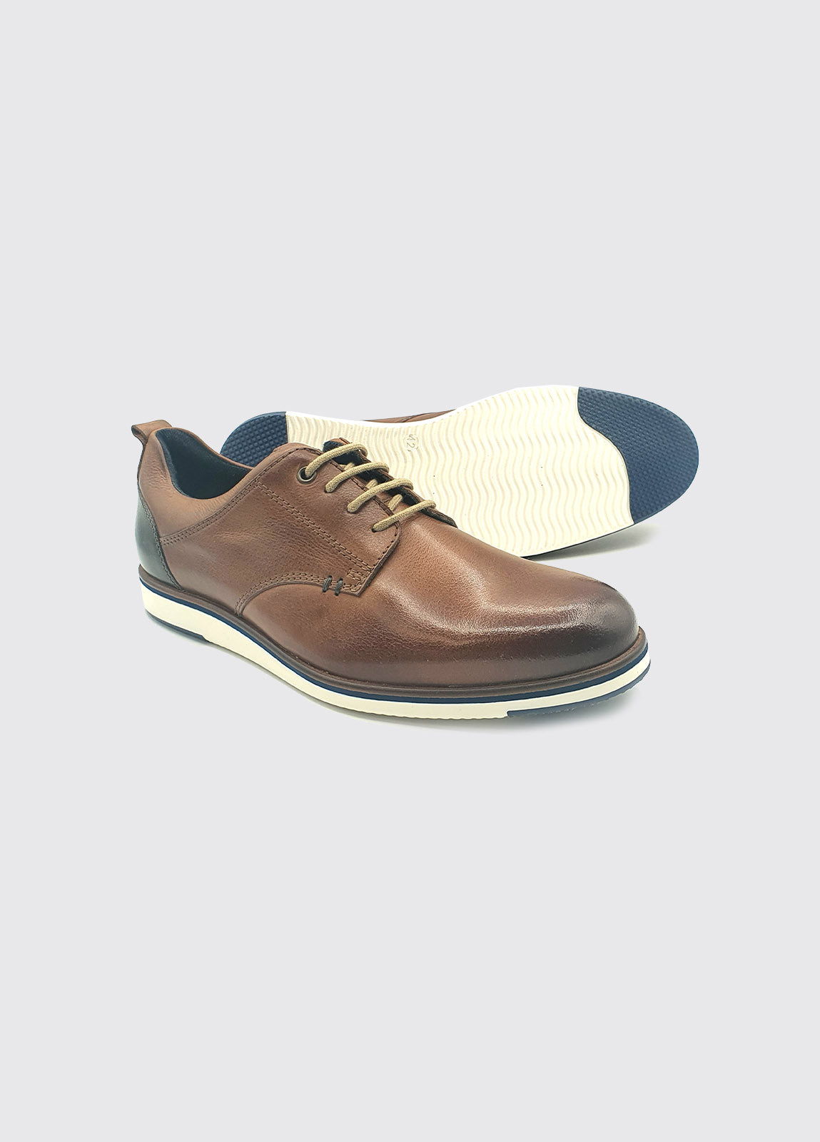 Stafford Tan Mens Shoe-Sole view