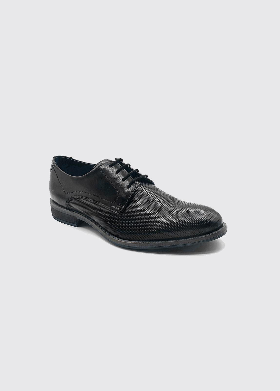 Duke Black Mens Lace up Shoe