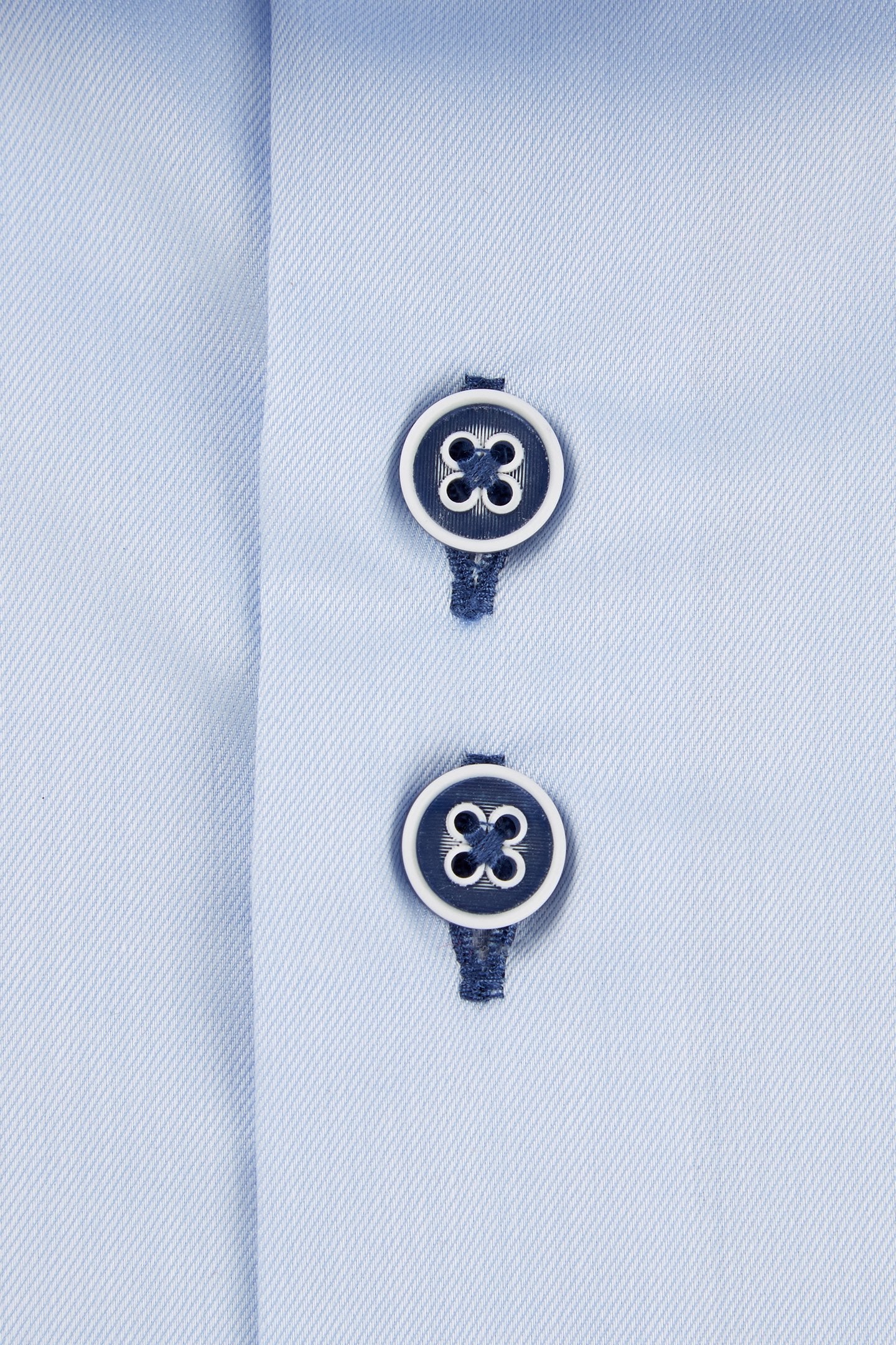 BENETTI Atlanta Comfort Fit Shirt Sky flat front view