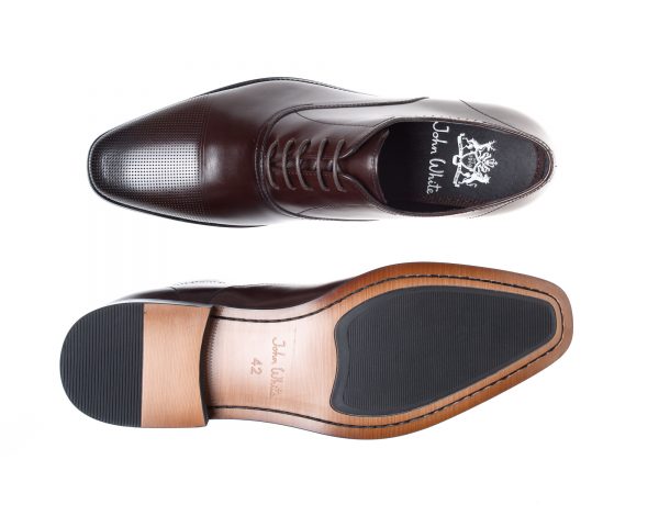 Bay Brown Capped Oxfords - Spirit Clothing