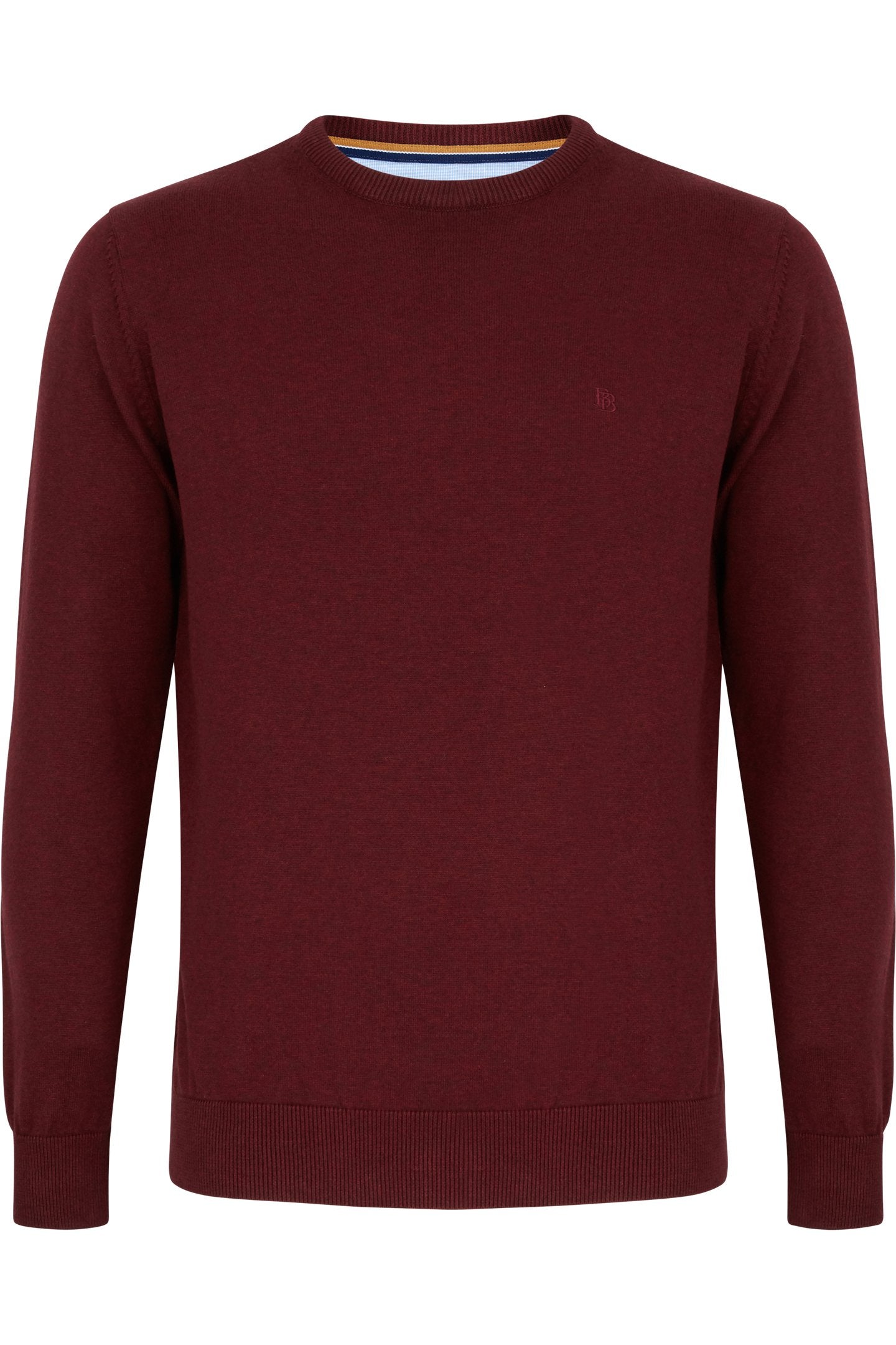 Benetti Crew Neck Crest Jumper - Spirit Clothing