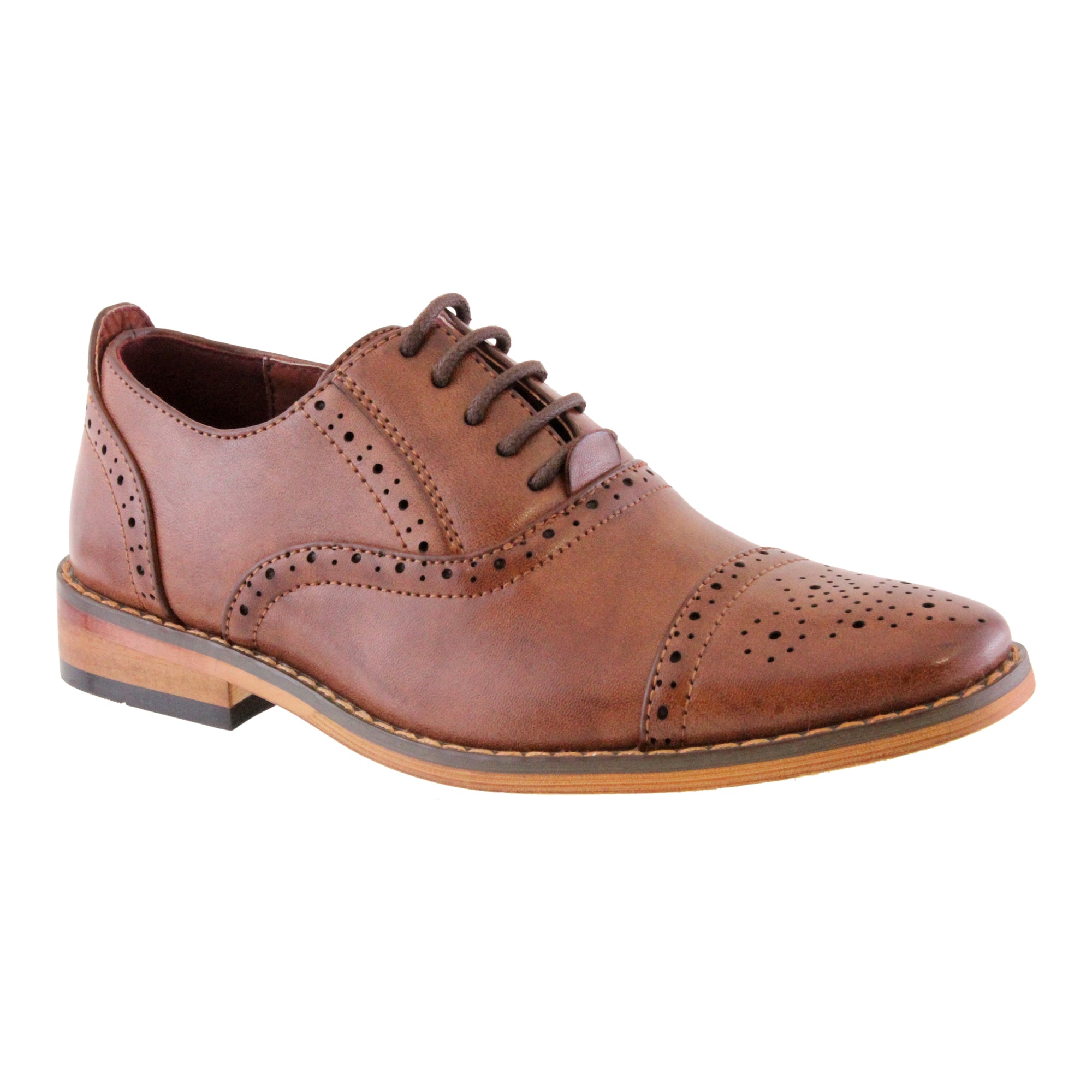 Goor Men's PU  Brogue - Spirit Clothing