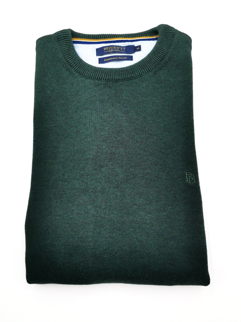 Benetti Crew Neck Jumper - Spirit Clothing