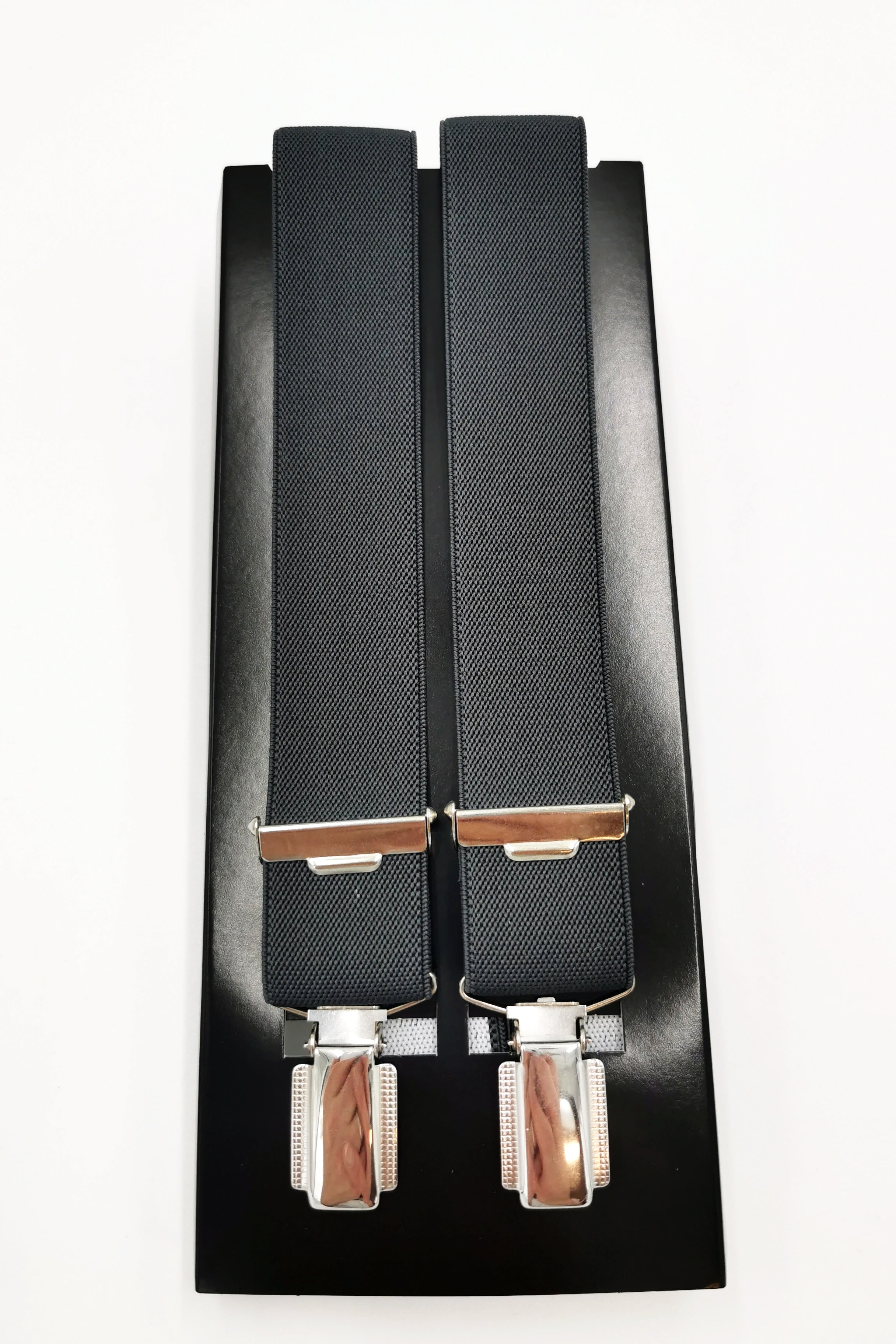 Zazzi Mens Braces- Suspenders -Grey