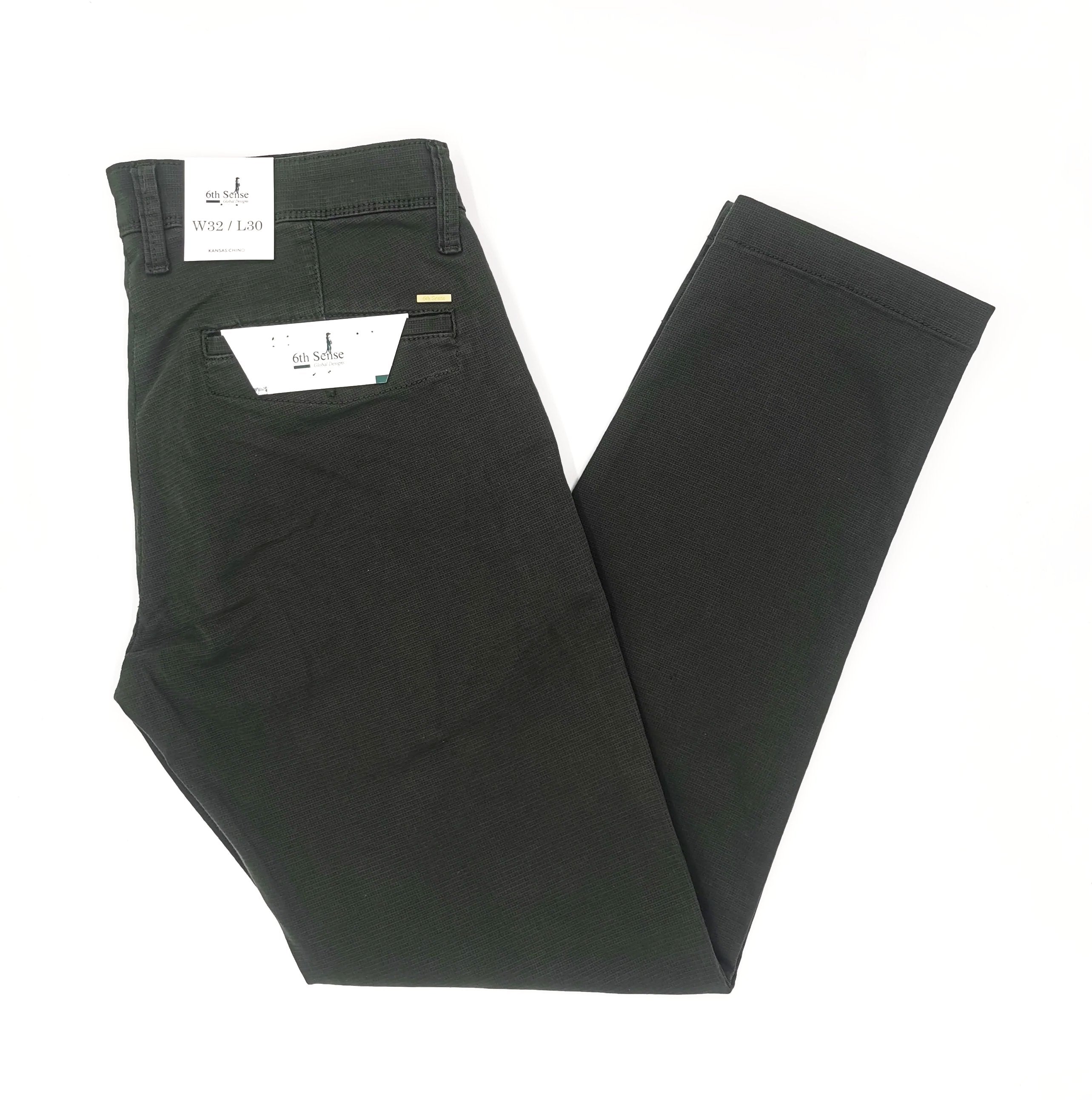 6TH SENSE Kansas Dilligen Khaki Chinos Khaki front view