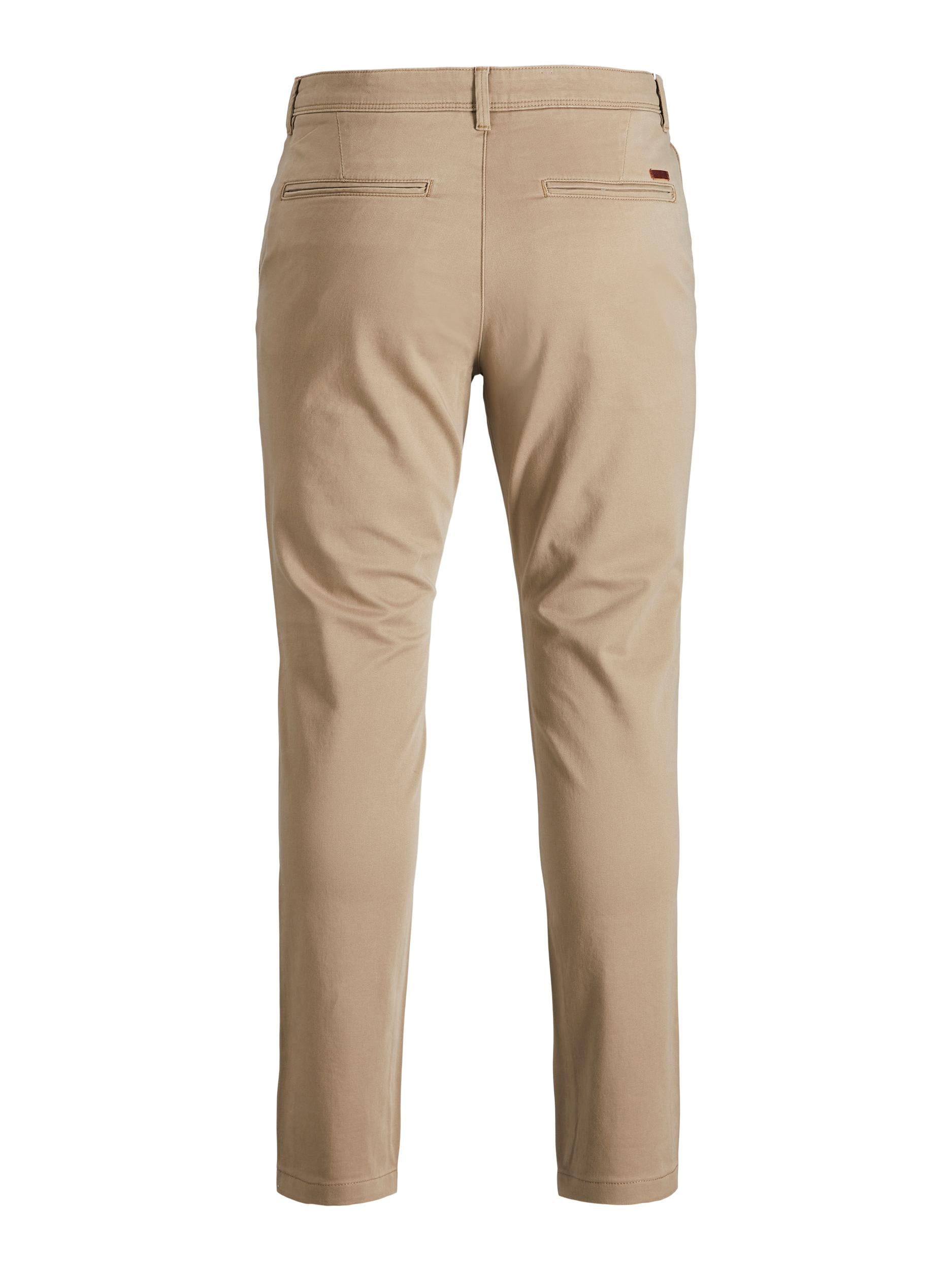 JACK & JONES Marco Bowie Mens Beige Chino Beige model front view