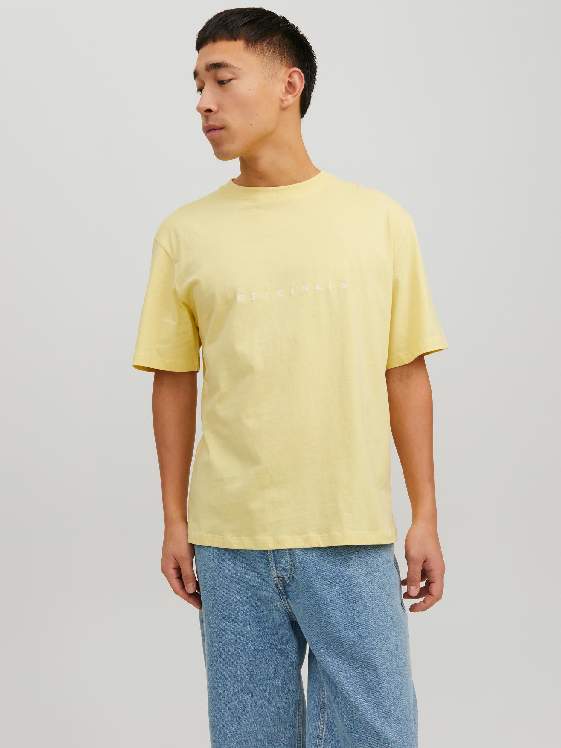 Men's Copenhagen French Vanilla Short Sleeve Tee-Front View